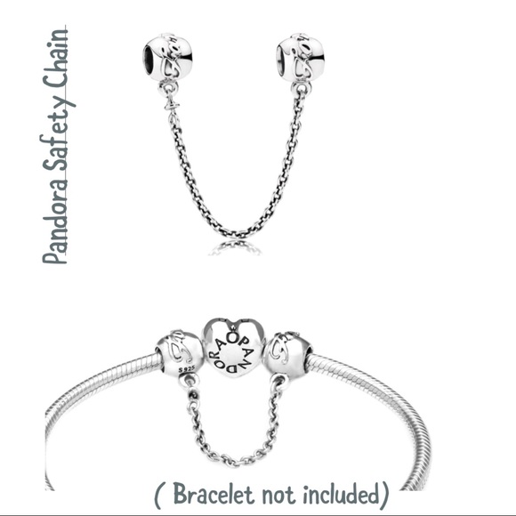 Jewelry - Brand New ☀️Sterling Silver Family Safety chain